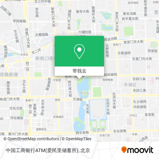 中国工商银行ATM(爱民里储蓄所)地图
