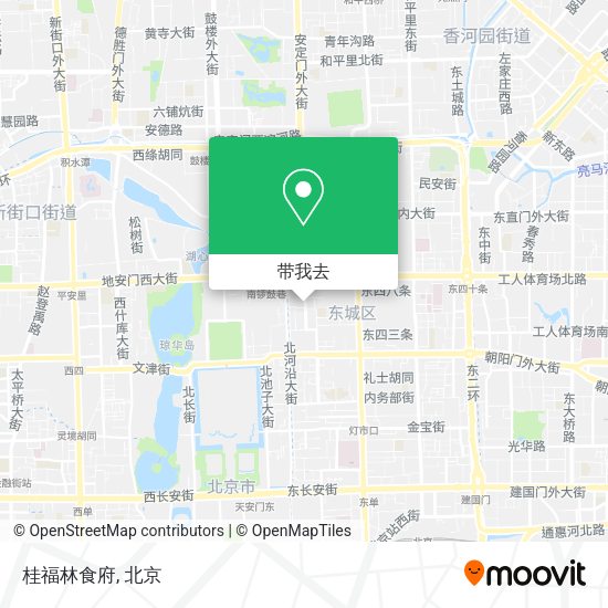 桂福林食府地图