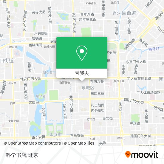 科学书店地图