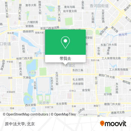 原中法大学地图