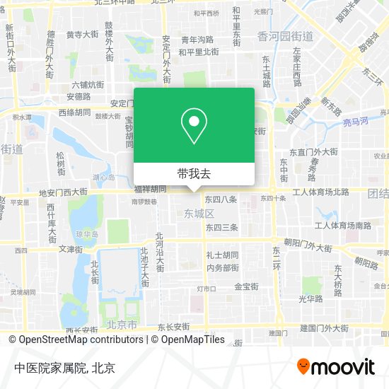 中医院家属院地图