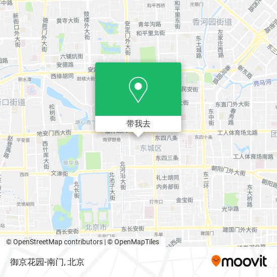 御京花园-南门地图