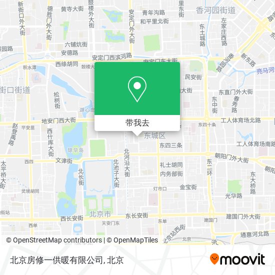 北京房修一供暖有限公司地图