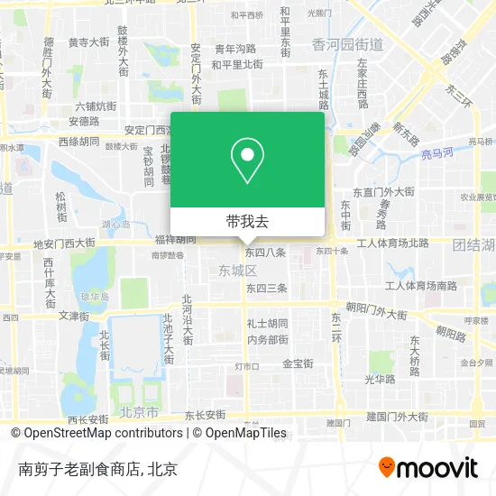 南剪子老副食商店地图