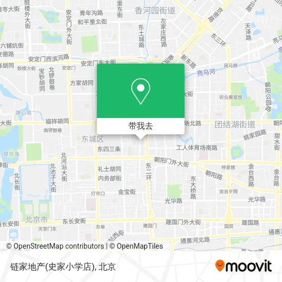 链家地产(史家小学店)地图