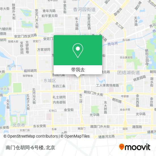 南门仓胡同-6号楼地图