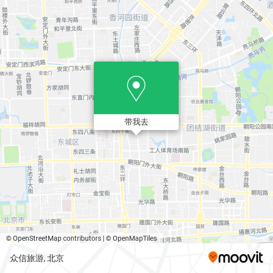 众信旅游地图
