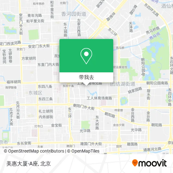 美惠大厦-A座地图