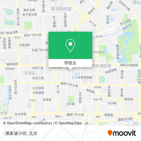 潘家坡小区地图