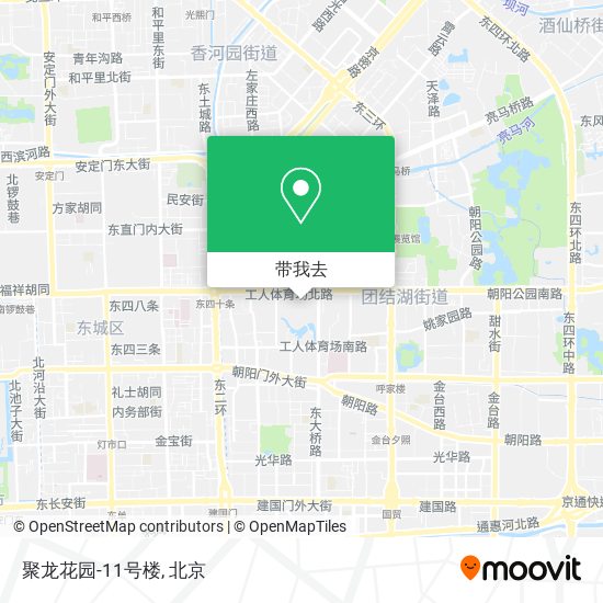 聚龙花园-11号楼地图