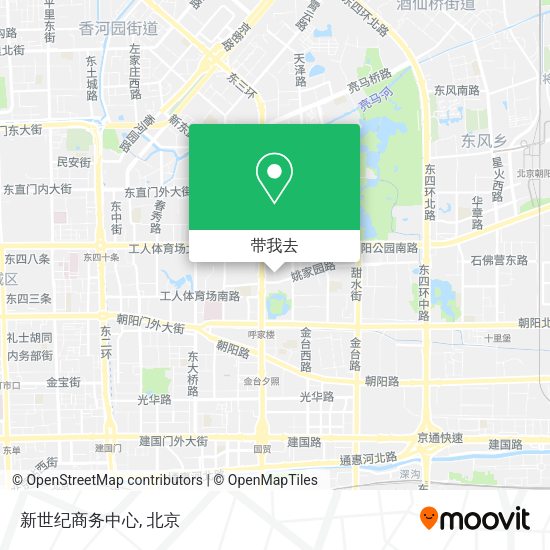 新世纪商务中心地图