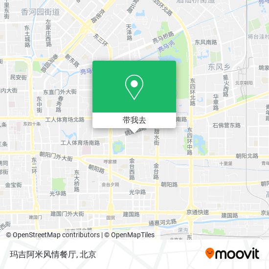 玛吉阿米风情餐厅地图