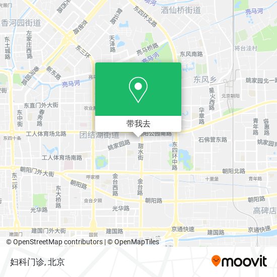 妇科门诊地图