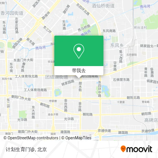 计划生育门诊地图
