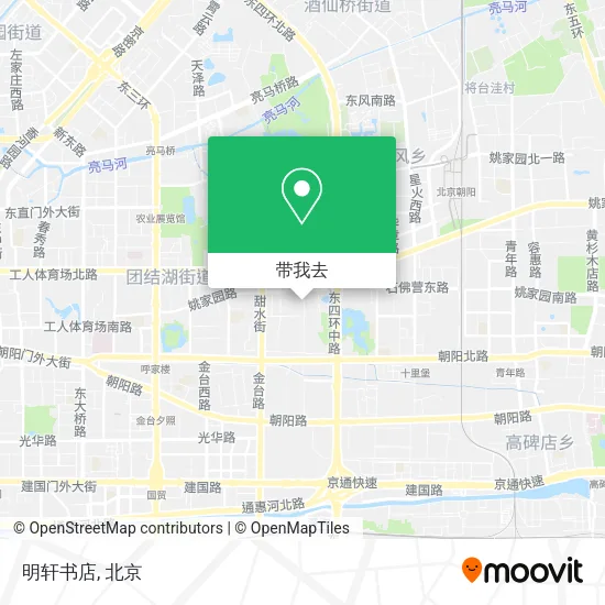 明轩书店地图