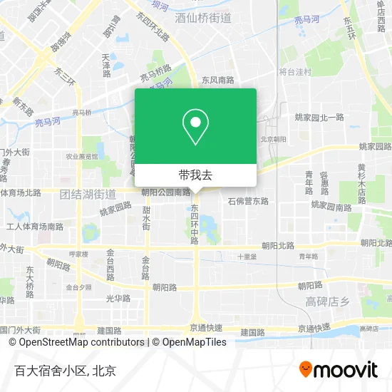 百大宿舍小区地图
