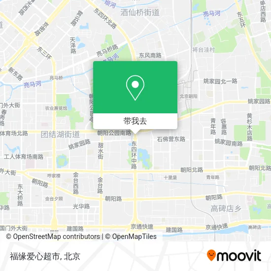 福缘爱心超市地图