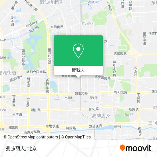 曼莎丽人地图