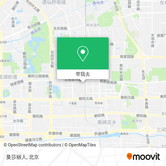 曼莎丽人地图