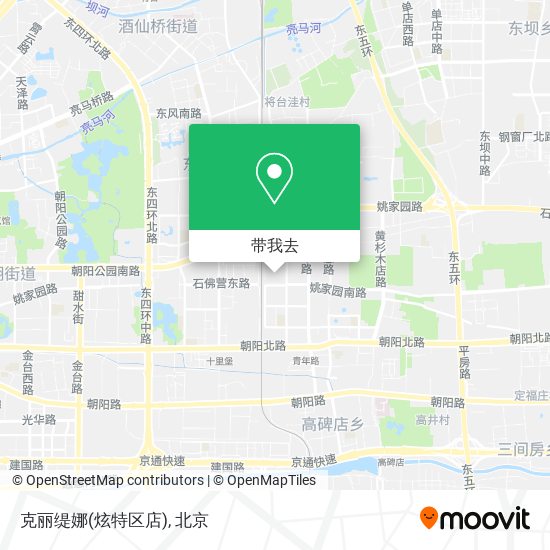 克丽缇娜(炫特区店)地图