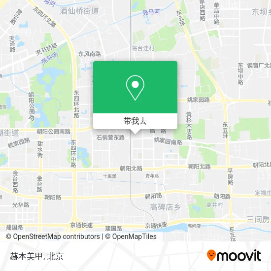 赫本美甲地图
