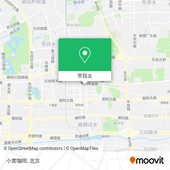 小窝咖啡地图