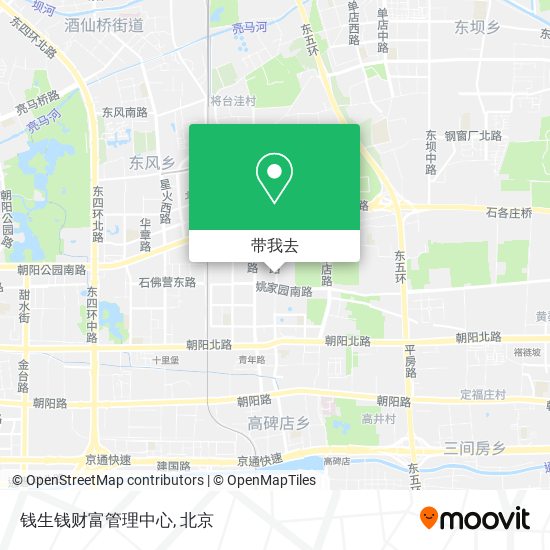 钱生钱财富管理中心地图