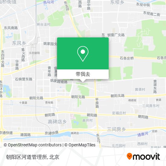 朝阳区河道管理所地图
