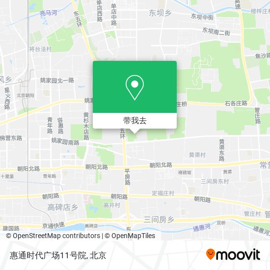 惠通时代广场11号院地图