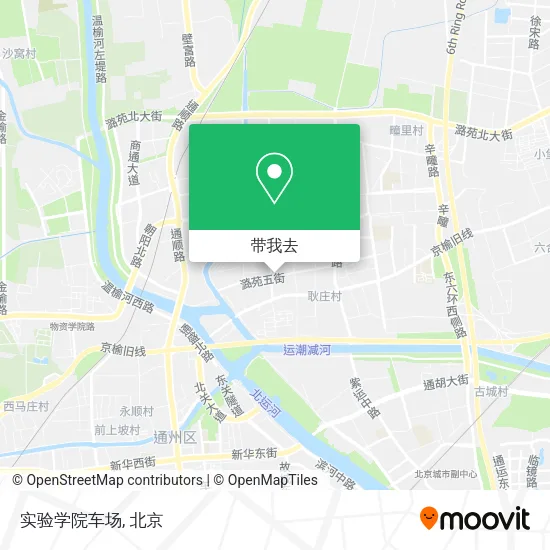 实验学院车场地图