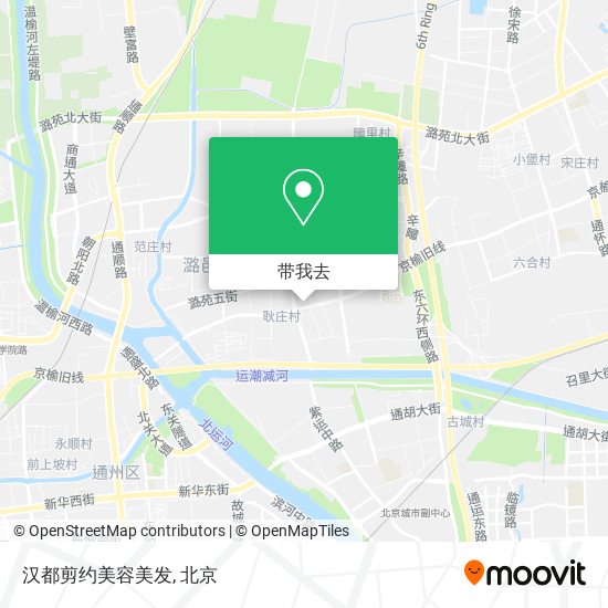汉都剪约美容美发地图