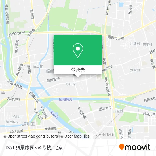 珠江丽景家园-54号楼地图