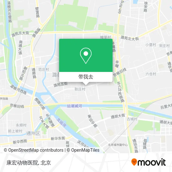 康宏动物医院地图