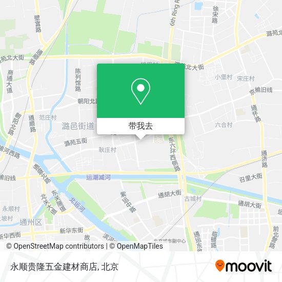 永顺贵隆五金建材商店地图