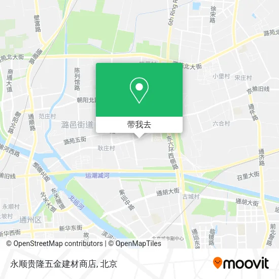 永顺贵隆五金建材商店地图