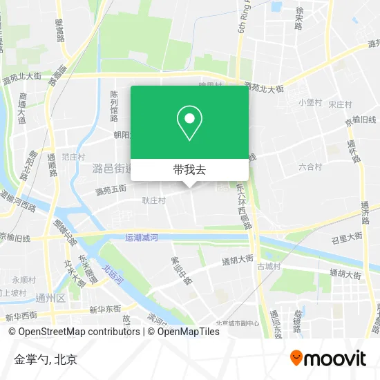 金掌勺地图
