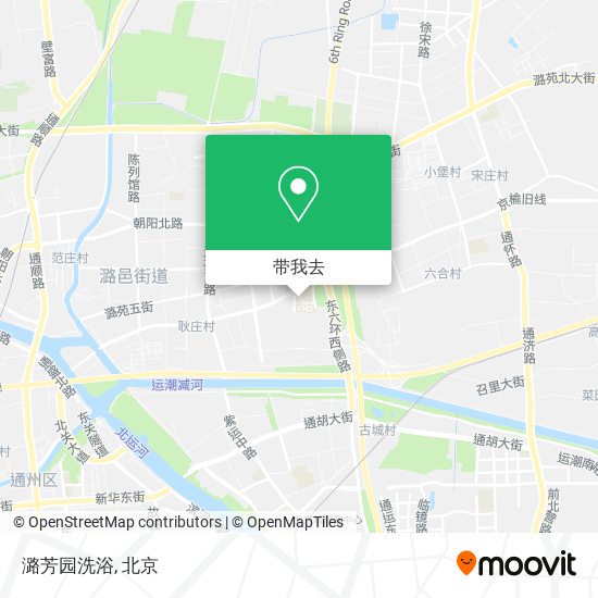 潞芳园洗浴地图