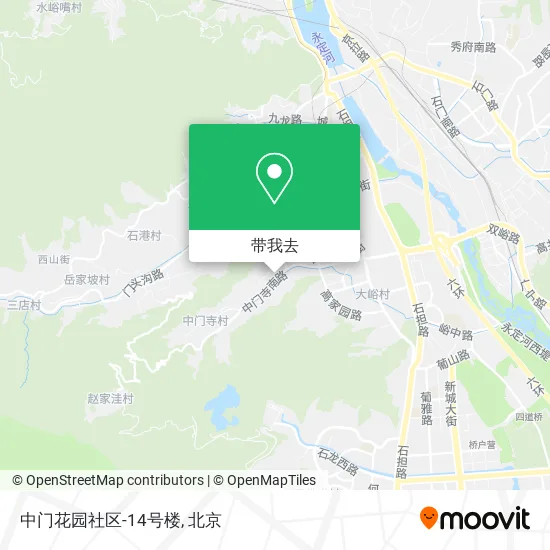 中门花园社区-14号楼地图