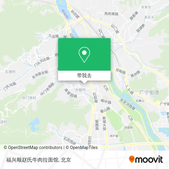 福兴顺赵氏牛肉拉面馆地图