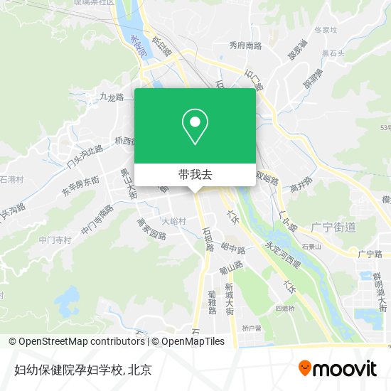 妇幼保健院孕妇学校地图