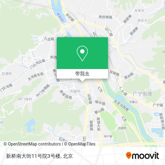 新桥南大街11号院3号楼地图