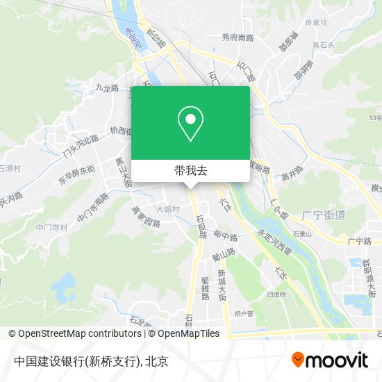 中国建设银行(新桥支行)地图