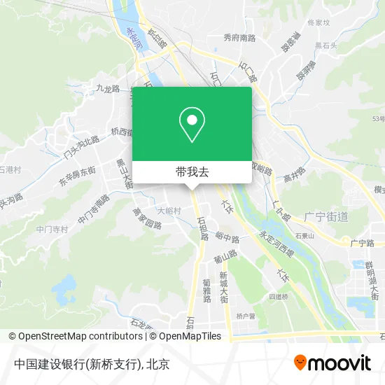 中国建设银行(新桥支行)地图