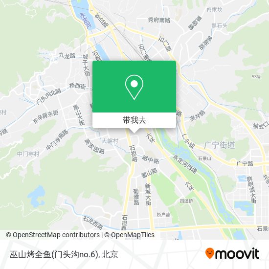 巫山烤全鱼(门头沟no.6)地图