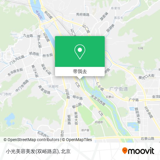 小光美容美发(双峪路店)地图
