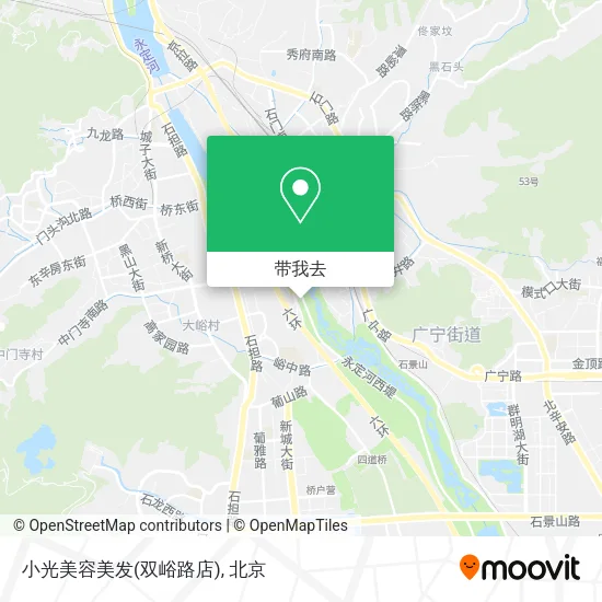 小光美容美发(双峪路店)地图