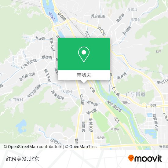 红粉美发地图