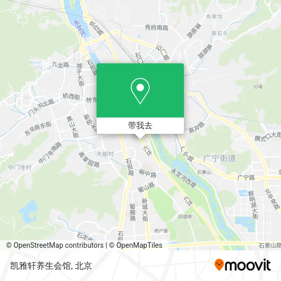 凯雅轩养生会馆地图