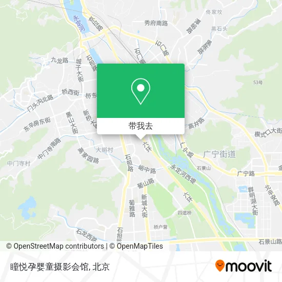 瞳悦孕婴童摄影会馆地图