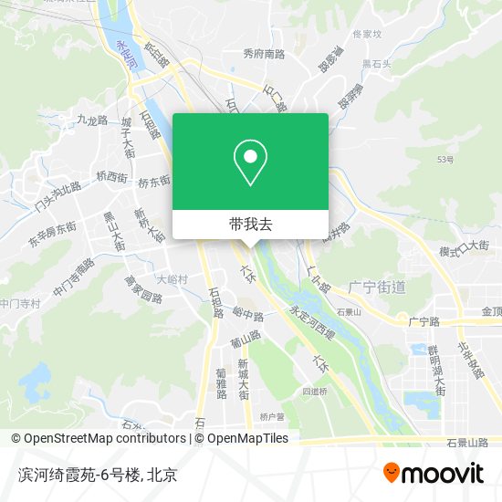 滨河绮霞苑-6号楼地图